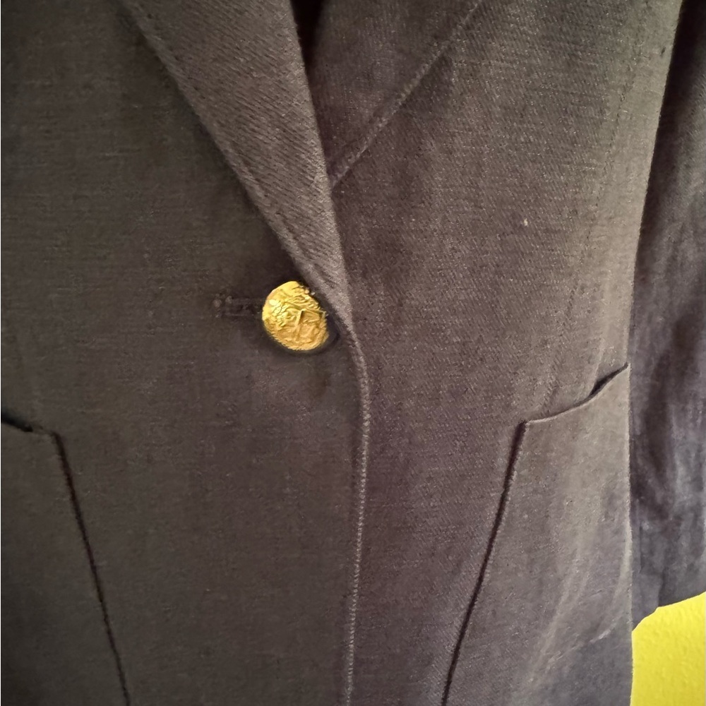 Talbots Navy Blazer with Single Button - image 5